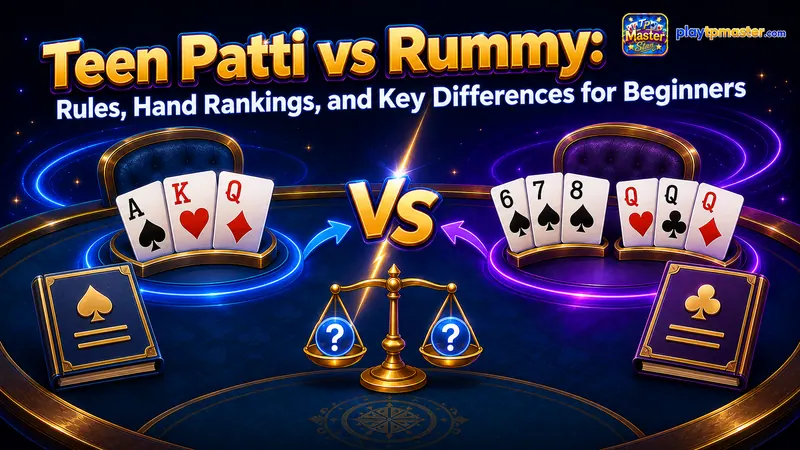 Teen Patti vs Rummy comparison